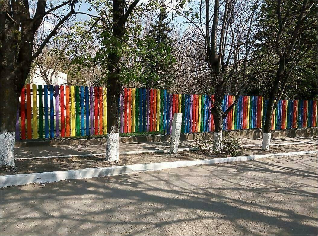 забор из штакетника 110м фото5 в Кишиневе