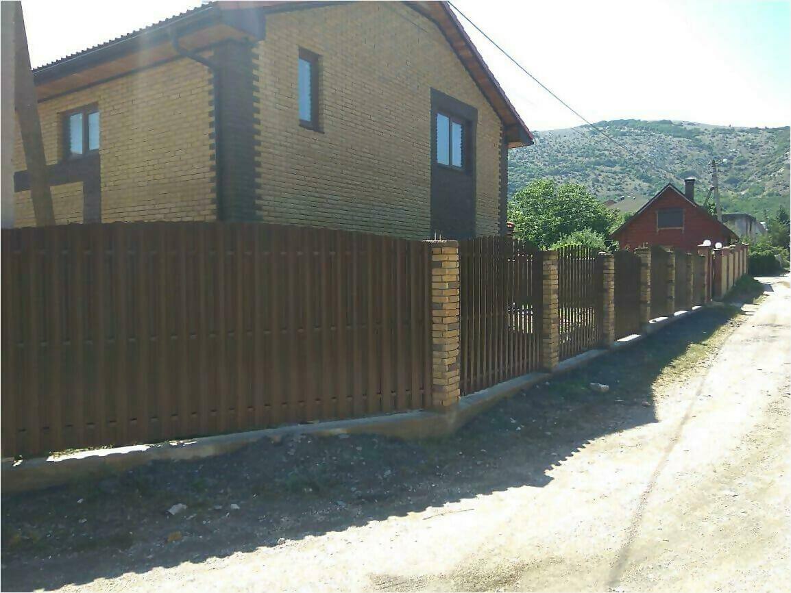 забор из штакетника 110м фото7 в Кишиневе