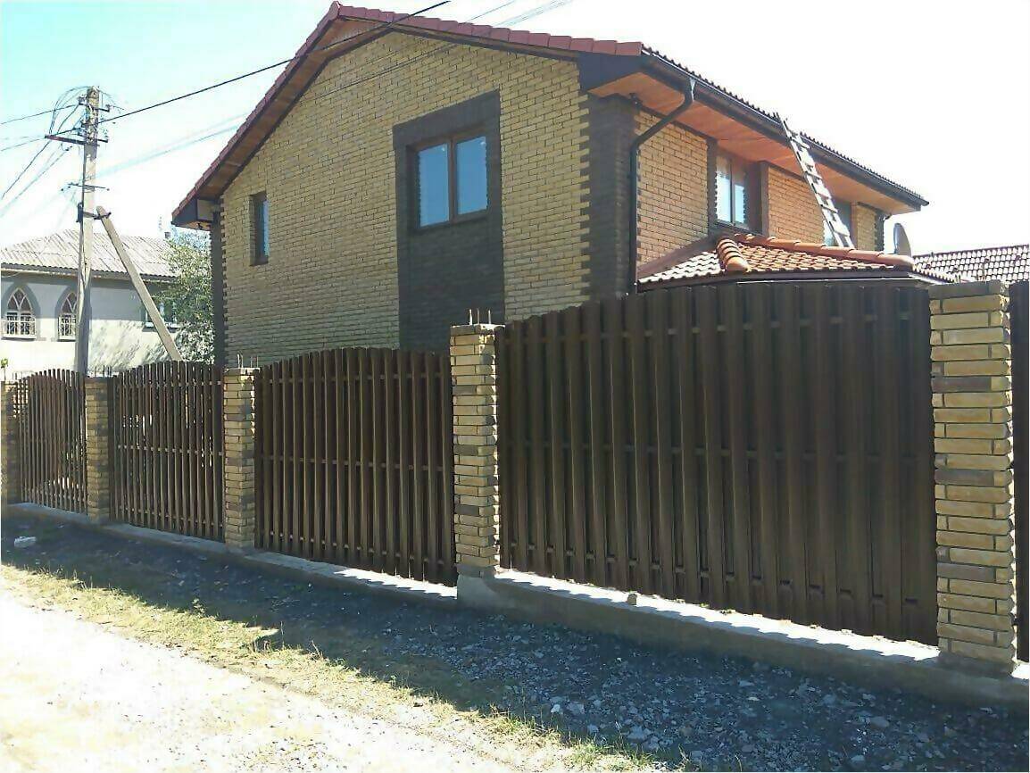 забор из штакетника 110м фото6 в Кишиневе