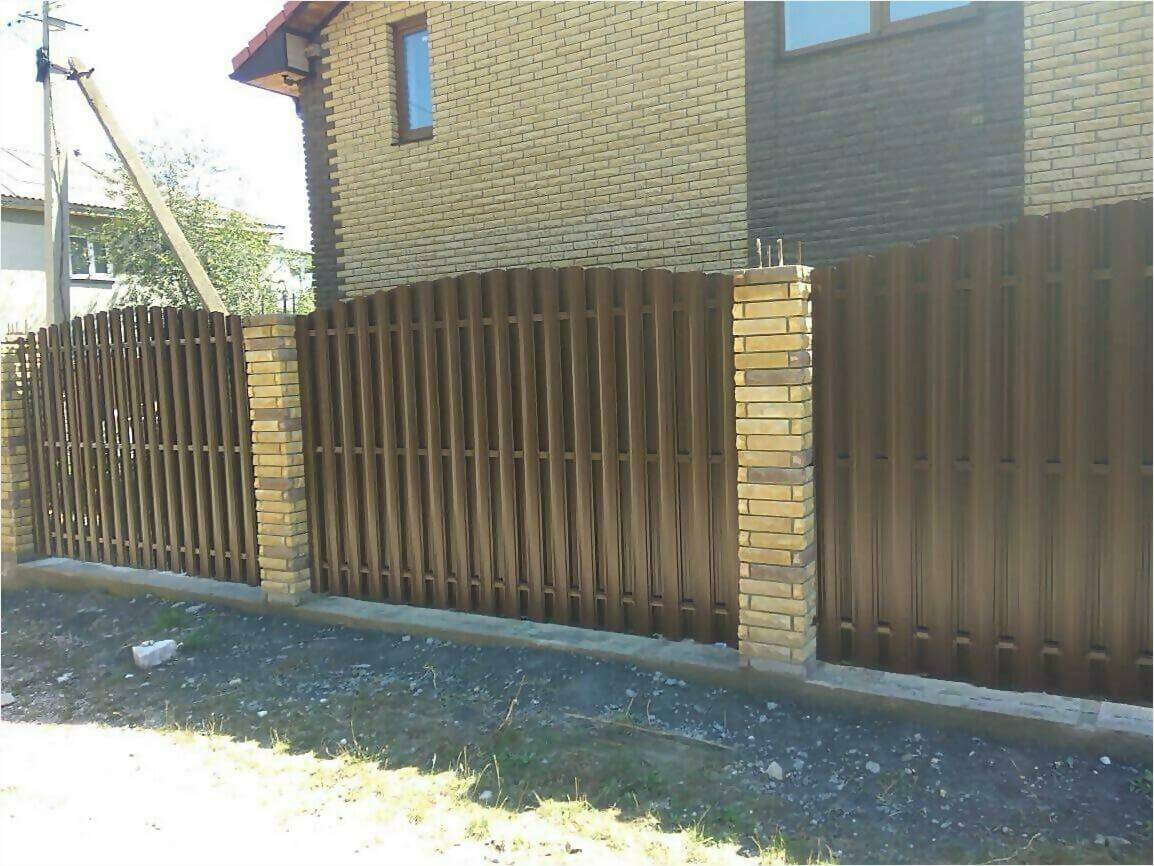 забор из штакетника 110м фото5 в Кишиневе