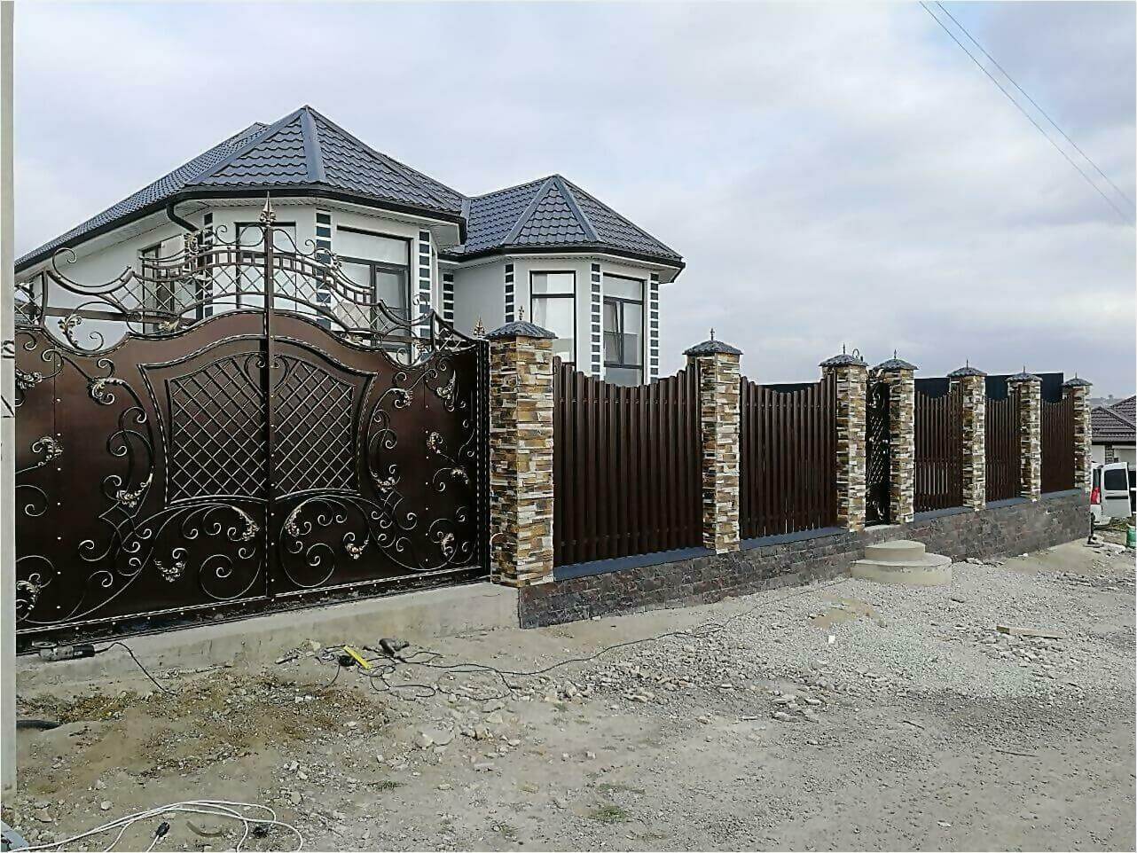 забор из штакетника 110м фото4 в Кишиневе