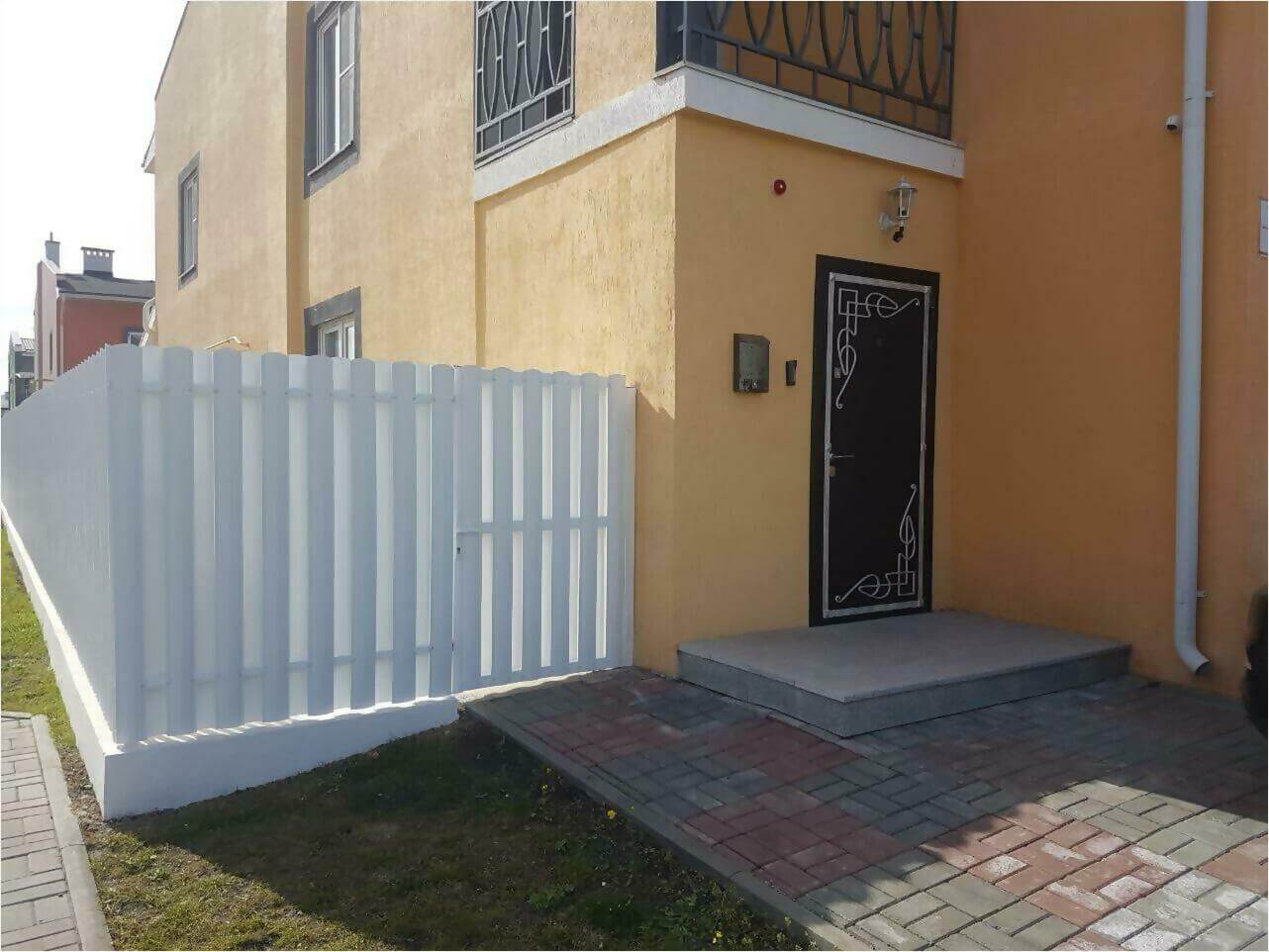 Забор из штакетника 70м фото2 в Кишиневе
