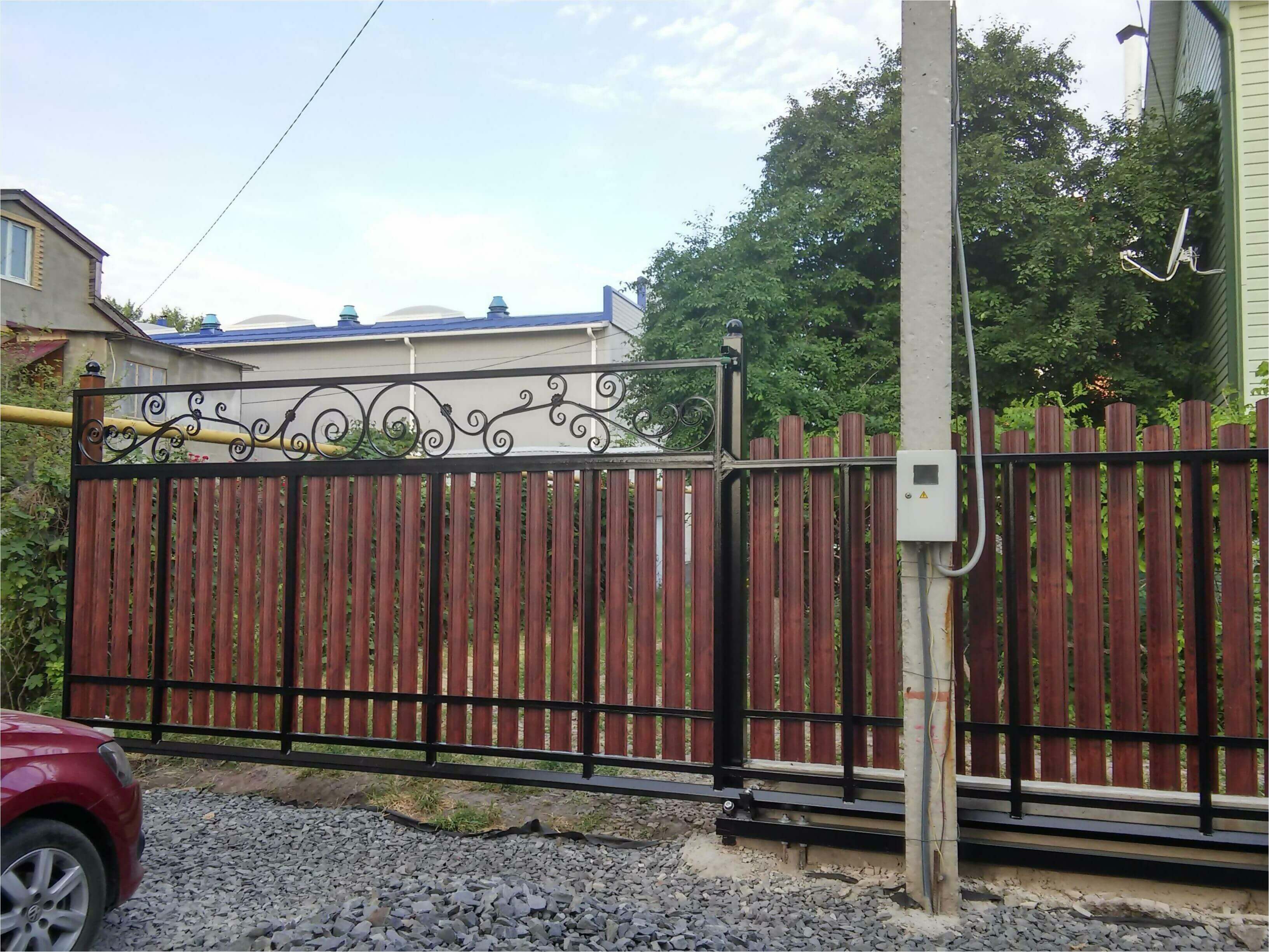 Забор из штакетника 90м фото2 в Кишиневе
