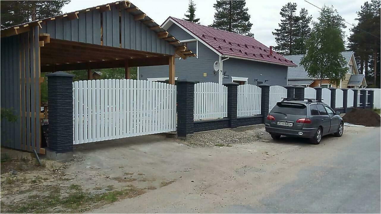 забор из штакетника 85м фото4 в Кишиневе