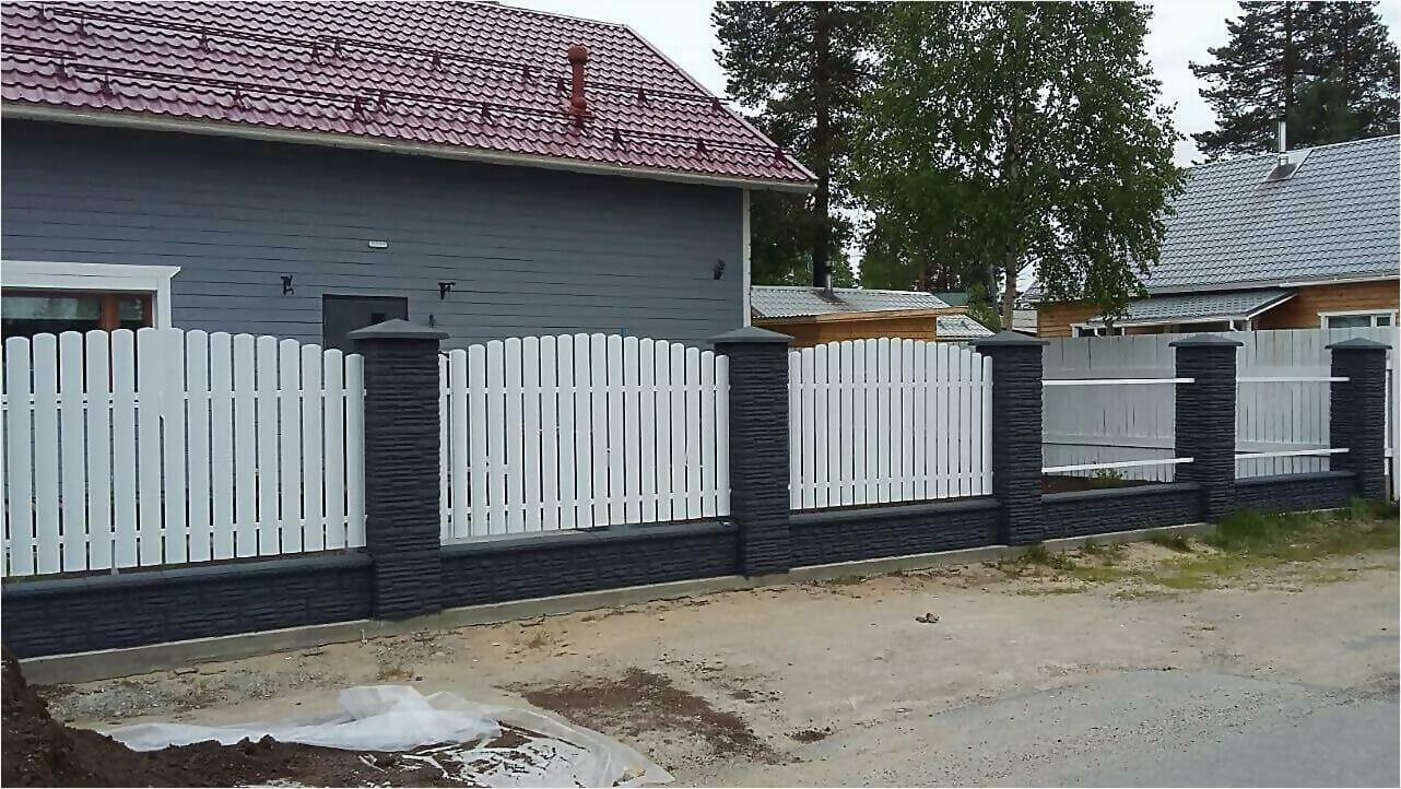 забор из штакетника 85м фото3 в Кишиневе