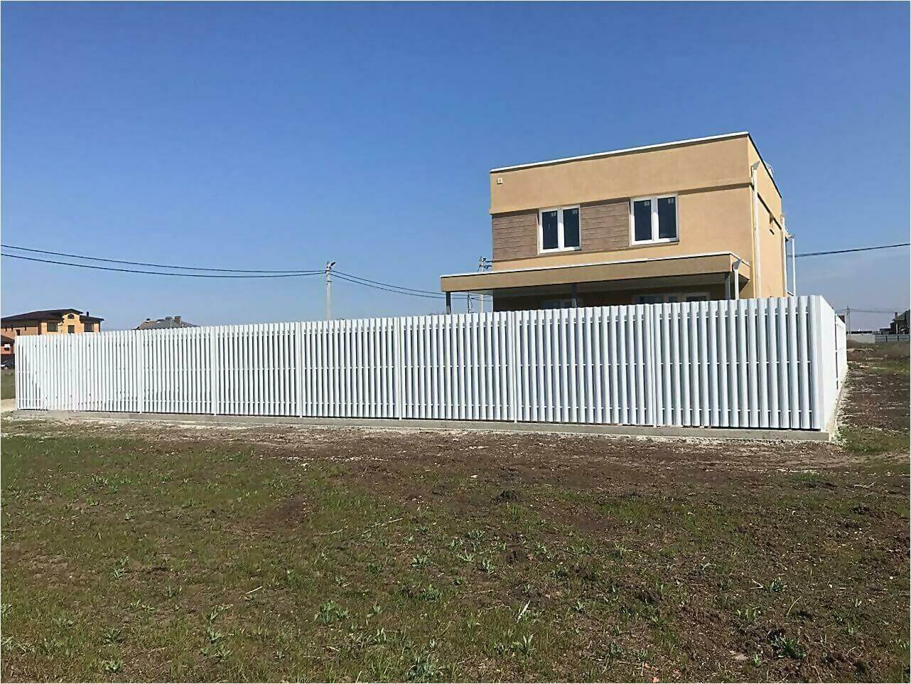 забор из штакетника 95м фото4 в Кишиневе
