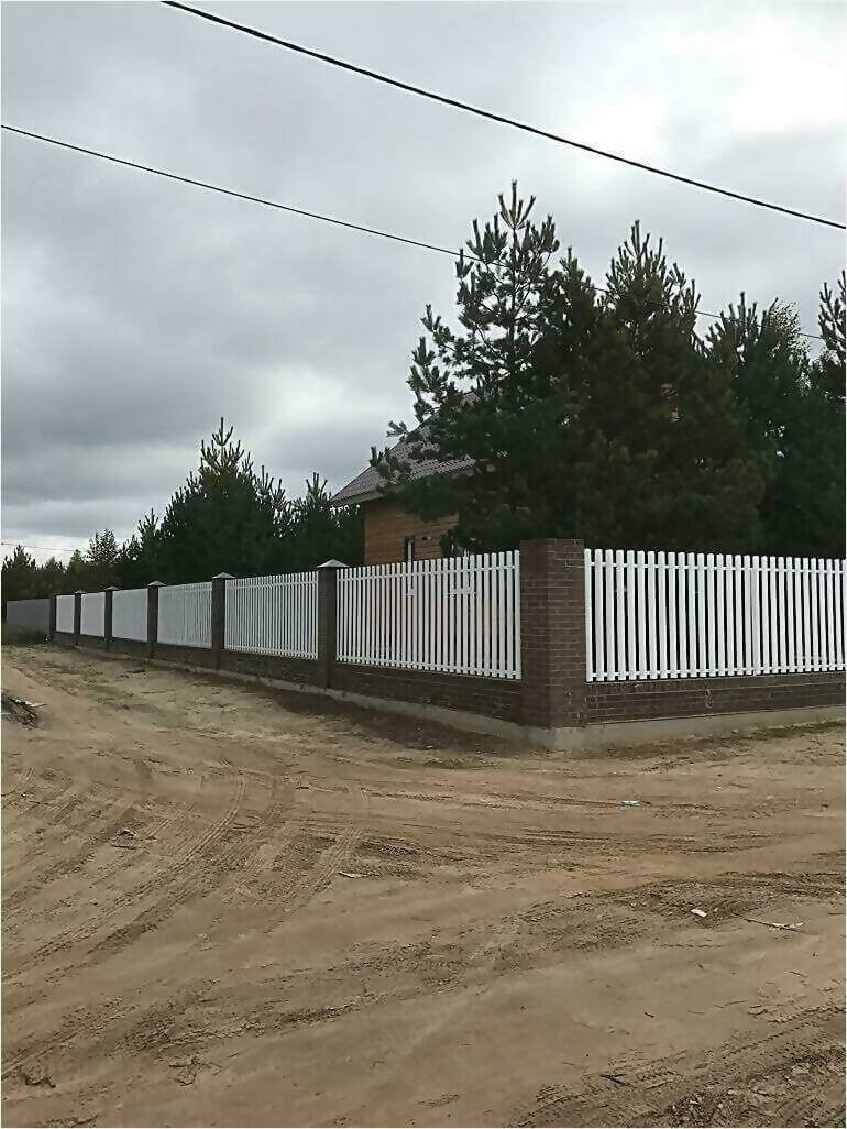 забор из штакетника 95м фото5 в Кишиневе