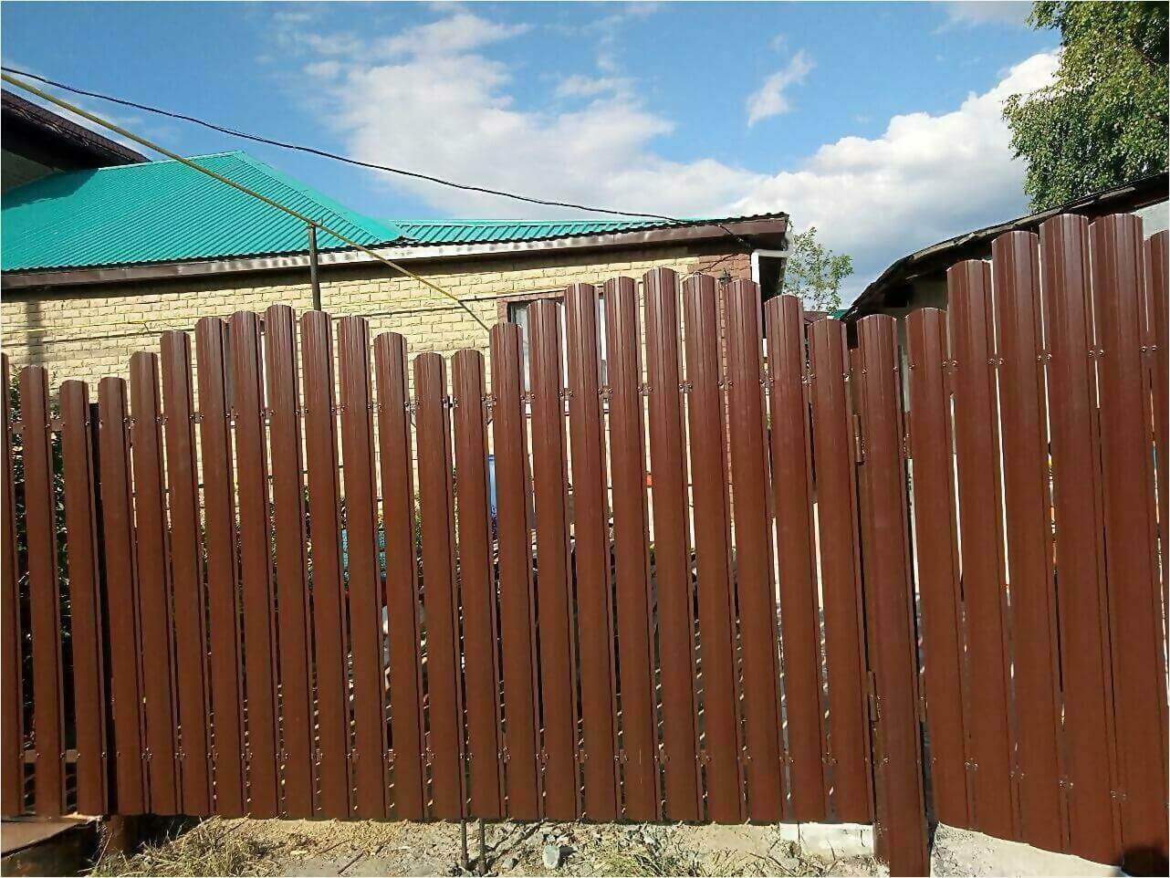 забор-ранчо из штакетника 70м фото3 в Кишиневе