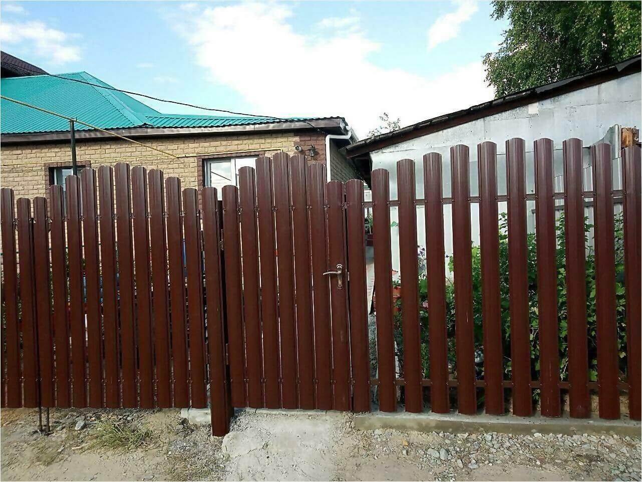 забор-ранчо из штакетника 70м фото2 в Кишиневе