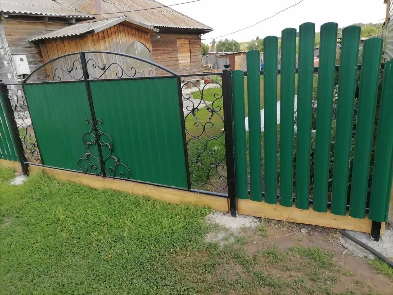 забор из штакетника Зеленый Мох фото7 в Кишиневе