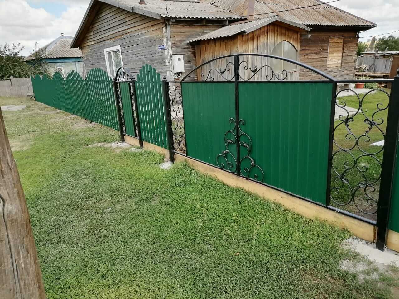 забор из штакетника Зеленый Мох фото5 в Кишиневе