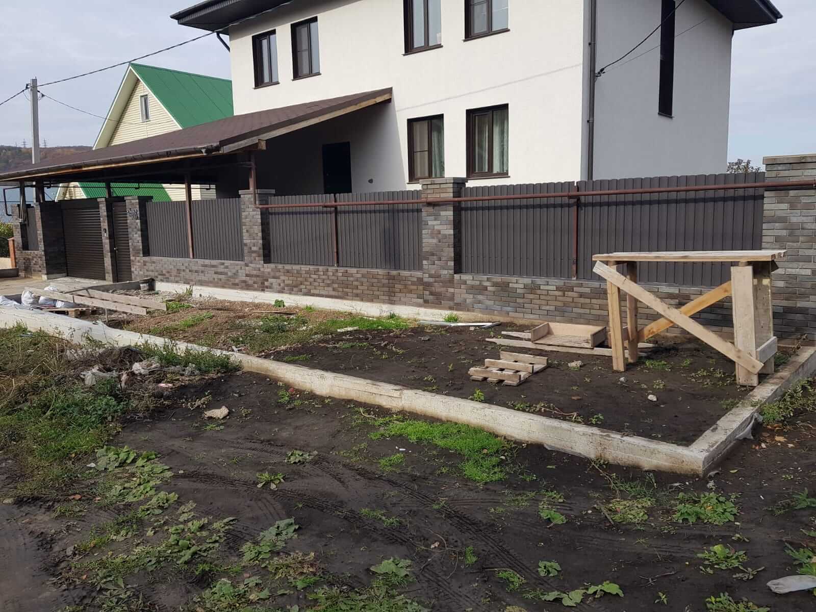 Забор из штакетника 15м RAL8019/8019 Темный Шоколад двусторонний МАТТЕ фото 1 в Кишиневе