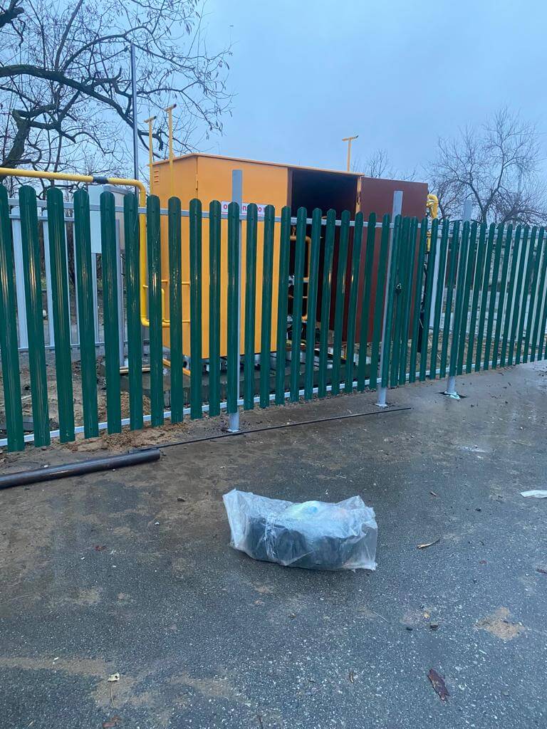 Забор из штакетника ЭКО-М 12м RAL6005 Зеленый Мох в Кишиневе