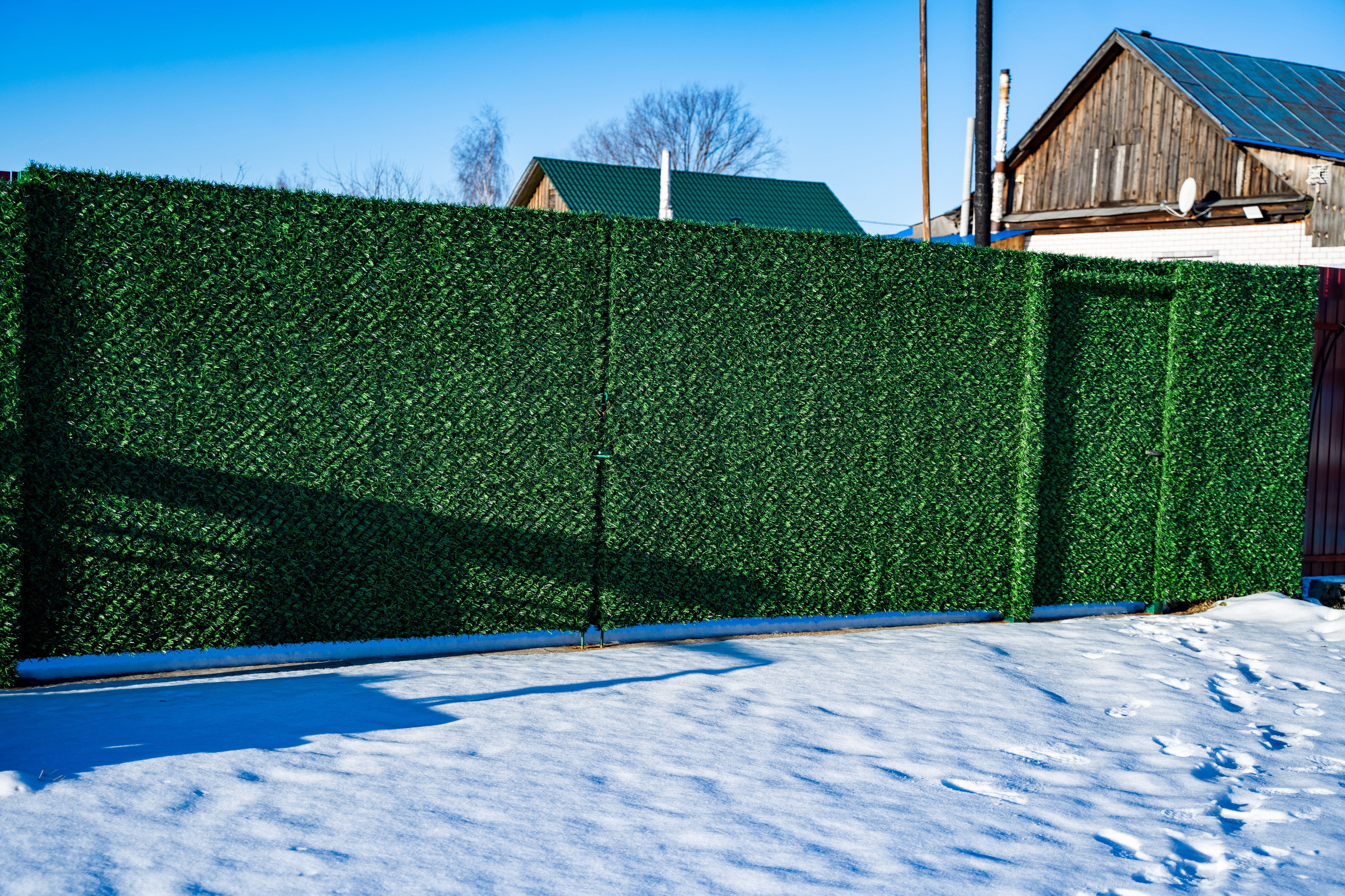 Вечнозеленый забор Grass Fence рулон 2м фото 4 в Кишиневе