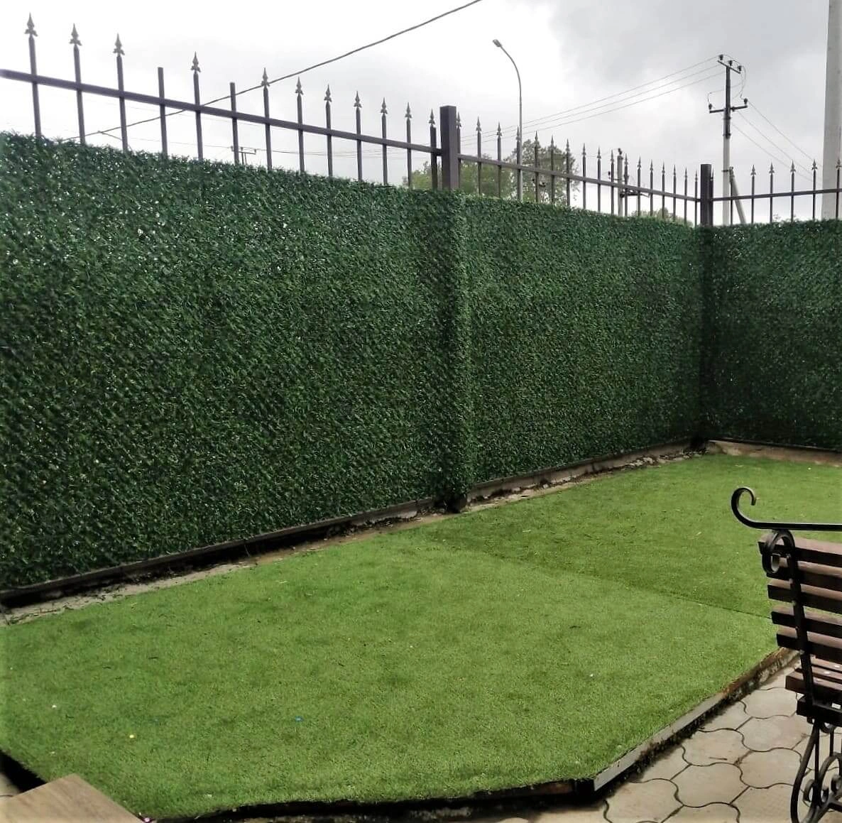 Вечнозеленый забор Grass Fence 33м фото 4 в Кишиневе