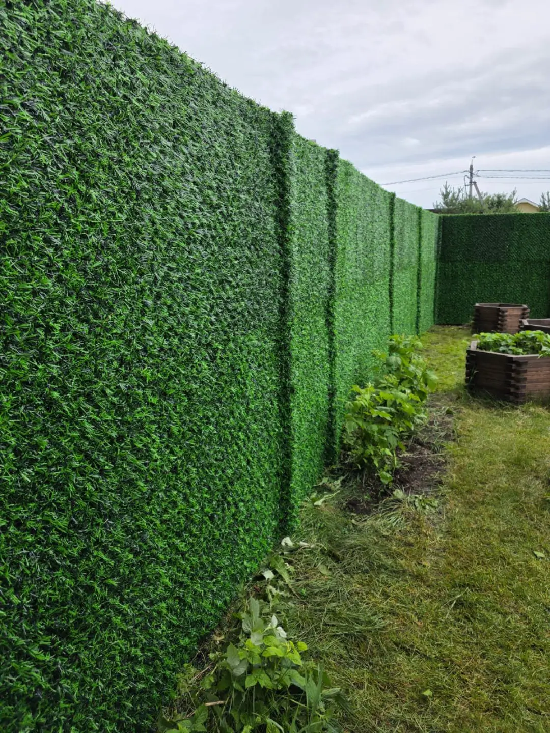 Вечнозеленый забор Grass Fence 37м фото 1 в Кишиневе